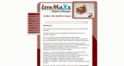 Desktop Screenshot of lernmaxx.de